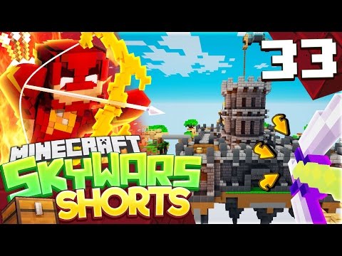 BOW-ONLY! (MINECRAFT SKYWARS SHORTS #33)