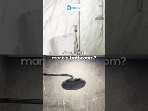 Create a Luxurious Marble Bathroom with Interior Film