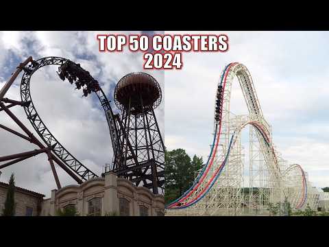 Top 50 Roller Coasters in the World in 2024