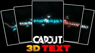 How to Make a Stunning 3D Outro on CapCut | Step-by-Step Tutorial ✨