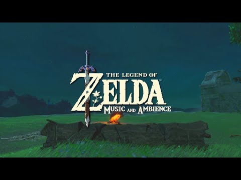 a soft Campfire Ambience by Relaxing zelda video games music mix