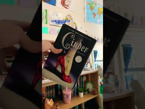 Technically I think cinder was released before but shhh | #booktok #booktube | @carlacakebooks