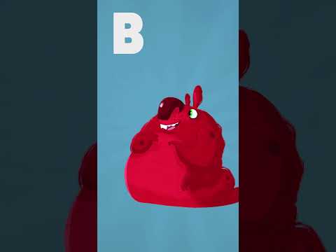 Learn the Alphabet with Maggie's Monster ABCs book! Learn the ABCs! Part 1 A - D #abcs #abcd #shorts