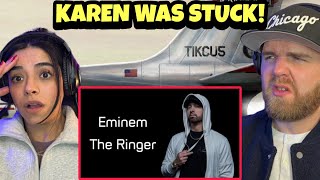 WHEN SLIM SHADY CAME BACK | KAMIKAZE | Eminem- The Ringer (Karen's First Time Reaction)