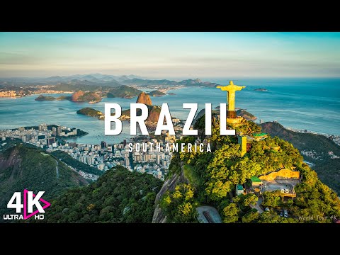 Brazil 4K - Beautiful Tropical Country | Scenic Relaxation Film