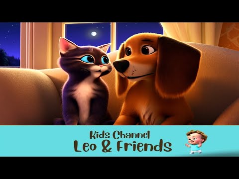 🐱🎶 Meow & Woof Song – Fun Cat & Dog Sounds for Kids! 🐶🎵