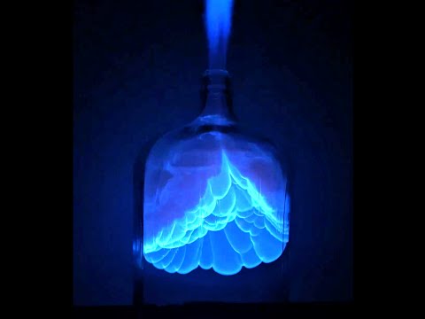 Blue Flame Whoosh Bottle Experiment