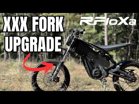 Talaria x3 Suspension Upgrade - RFloXA Fork Installation