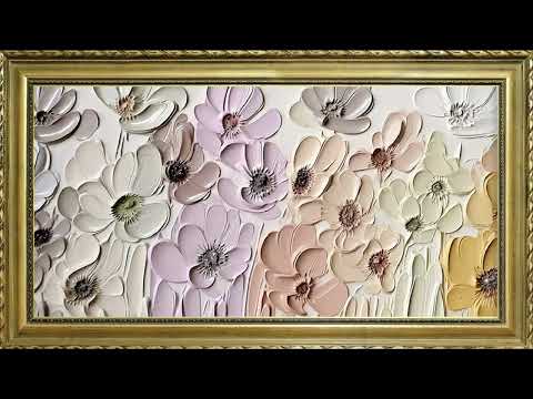 FLORAL OIL PAINTING FREE TV ART WALLPAPER SCREENSAVER BACKGROUND VINTAGE FRAMED SAMSUNG TV ART