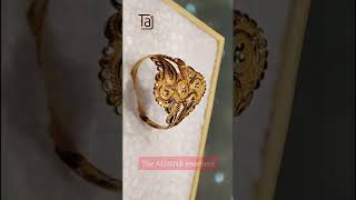 Gold ring design 2022 #shorts || 22k Gold Ring Design / gold ring designs for women