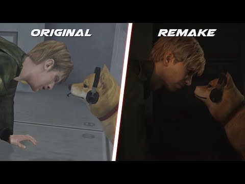 Silent Hill 2 Remake - Dog Ending Comparison (Original vs Remake)