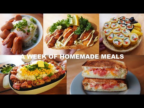 A week of meals🏠 | Japanese