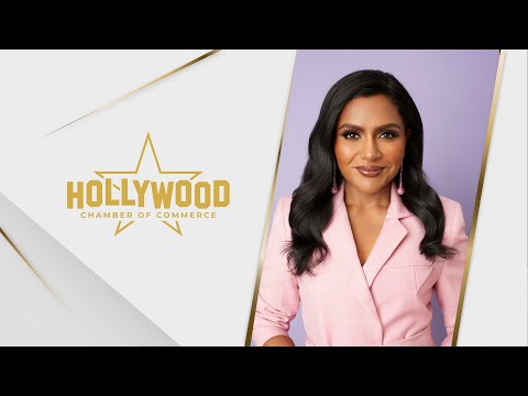 Mindy Kaling Hollywood Walk of Fame Ceremony