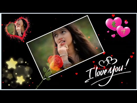 Love Video Editing By Kinemaster।Best Love Status Video Template। Black Screen Template Video ।