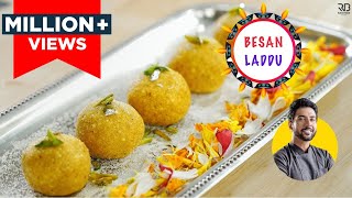 Special Besan Laddu Recipe | दानेदार बेसन के लड्डू | Besan Ladoo at home | Chef Ranveer Brar