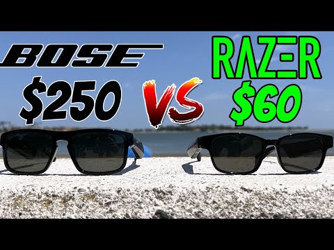 Bose Frames vs Razer Anzu - Smart Sunglasses Comparison