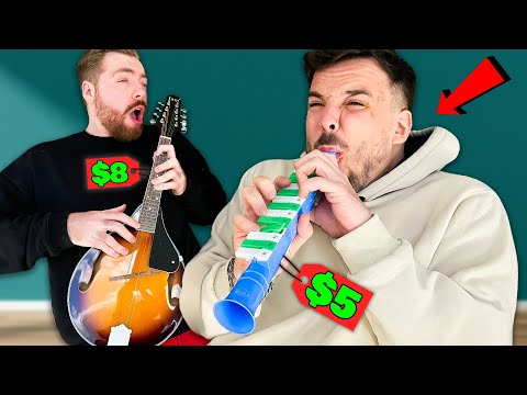 testing temus CHEAPEST musical instruments… (bad)