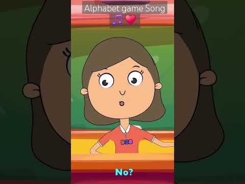 Alphabet game song by @BoobaBukids #shorts #shortsvideo #nursery_rhyme #ytshorts