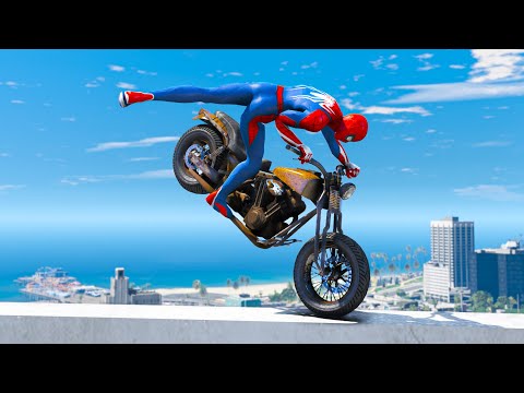 GTA 5 SPIDERMAN Funny Moments - Funny Gameplay Fails Compilation (Active ragdoll physics) Ep 20