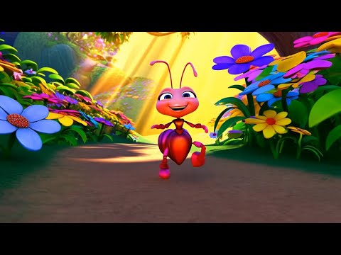 The Busy Ants   Fun Kids Poem & Teamwork Adventure #nurseryrhymes  #kidssongs #kidsvideo #kids