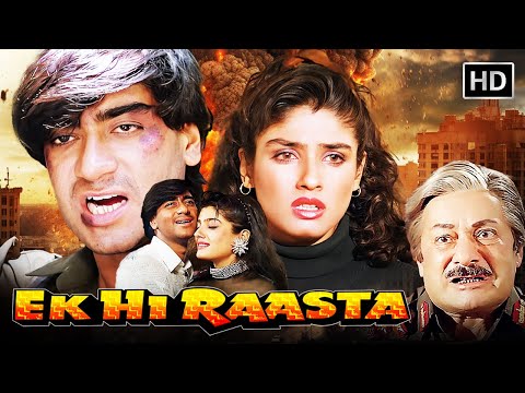 🌟 Ek Hi Raasta: Love, Revenge, and Unstoppable Action! 💪Ajay Devgn & Raveena Tandon 🎭 HD Movie