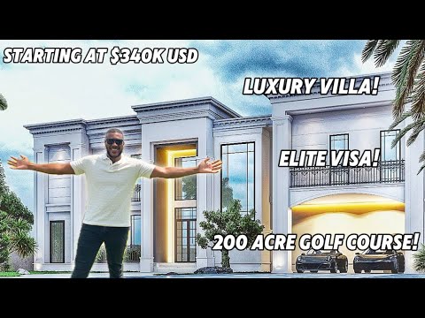 Own a Luxury Villa in Pattaya Thailand | 200 Acre Golf Course…Free Elite Visa Included!