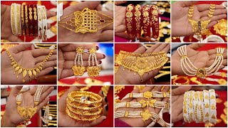 Matro 1 Gram Theke Biyer Sob Rokom Goyna o Gold Jewellery | Earrings/Necklace/Choker/Angti/Bala 24