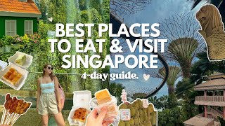 4 DAYS IN SINGAPORE - Best places to Eat and Visit in Singapore 🇸🇬 Ultimate Itinerary & Travel Guide