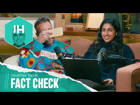 Cholesterol Check, Jonathan Haidt, Smell Test Dunce | Fact Check from Jonathan Haidt Returns