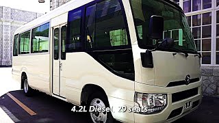 New Toyota Coaster Bus (2025) -Interior, Exterior Walkaround!