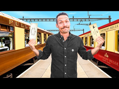 We Rode the UK's Most Luxurious Trains (British Pullman vs Northern Belle)