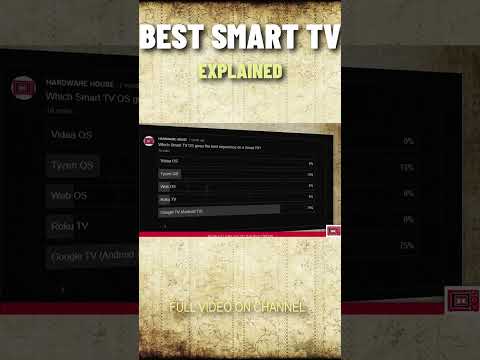 Best Smart TV | Vidaa vs Google TV vs Tizen vs Web OS vs Roku