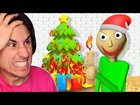 Baldi Tried To RUIN CHRISTMAS!