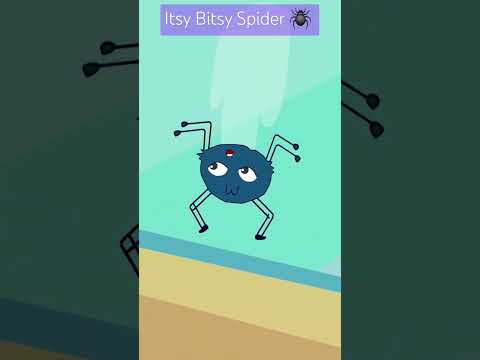 Itsy Bitsy Spider song by @BoobaBukids #ytshorts #shorts #shortsvideo #shortsfeed