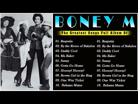 Boney M New Playlist 2023 - Boney M Greatest Hits Full ALbum