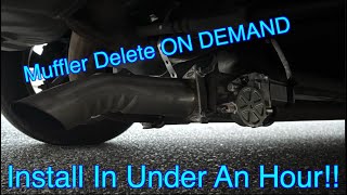 How to Install an Exhaust Cutout on ANY CAR! NO WELDING OR WIRING REQUIRED!