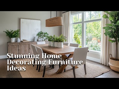 Stunning Home Decorating Furniture Ideas to Transform Your Space – Elegant & Trendy Inspiration