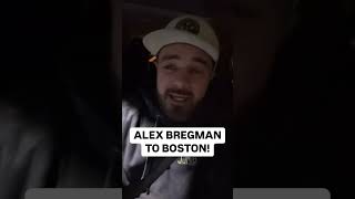 Alex Bregman to Red Sox REACTION #redsox #astros #alexbregman #mlb #baseball #sports #boston