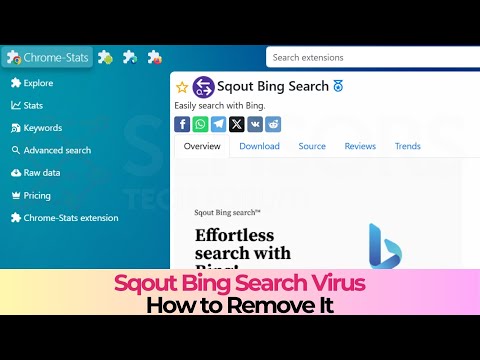 Sqout Bing Search Extension - How to Remove It [Solved]