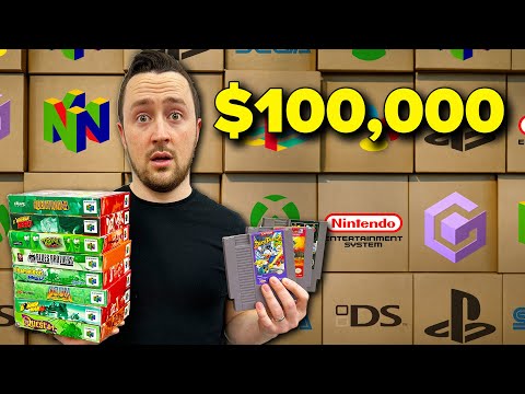 The Biggest Retro Game Collection I’ve Unboxed…