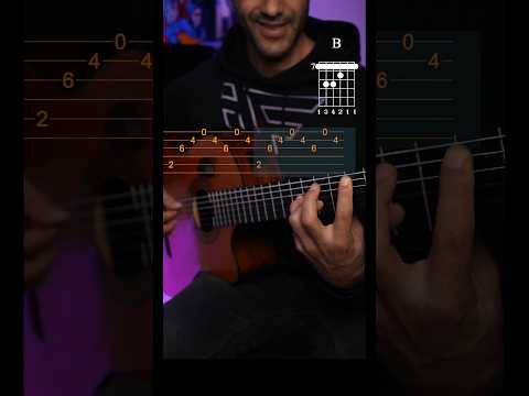 "El Camino" Gipsy kings | Easy Guitar Tabs 4K #shorts