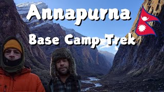 Annapurna Base Camp Trek | 6 day route in November NEPAL vlog