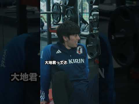 みんなは持久走得意だったー？ #サッカー日本代表