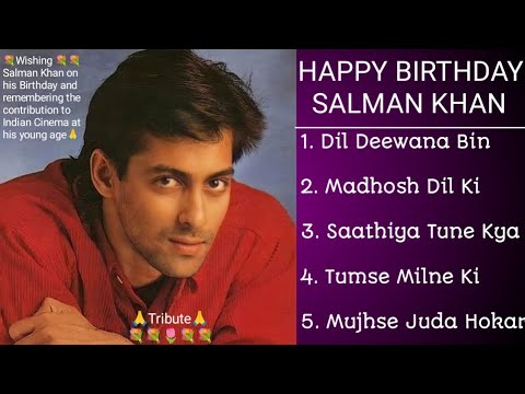 💐Wishing 💐Salman Khan on his Birthday & Remembering the contribution to 🇮🇳 Cinema at his young age🙏