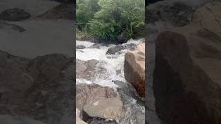 “Serenity in every drop 🌊🍃 #WaterfallVibes #NatureBeauty”