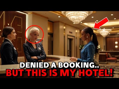 Hotel Receptionist Refuses to Check in Black Woman—Turns Pale When She Learns Who She Is!