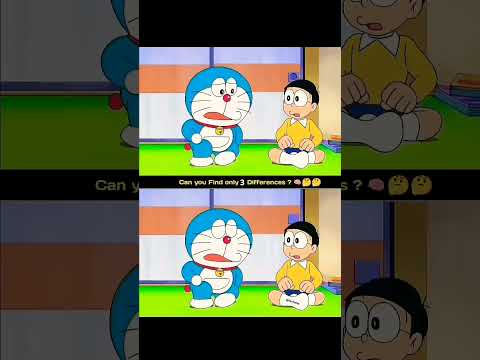 Find the 3 difference?#edit#shorts#ytshorts#trending#viralshort#youtubevideo#naruto#doraemon#anime