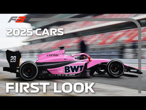 FIRST LOOK: Formula 3's New 2025 Cars Hit The Track!