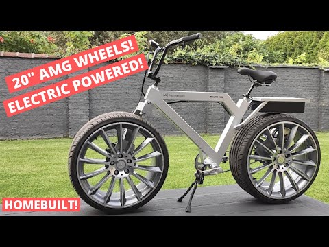 How to build a DIY electric powered fat bike with car tires start to finish