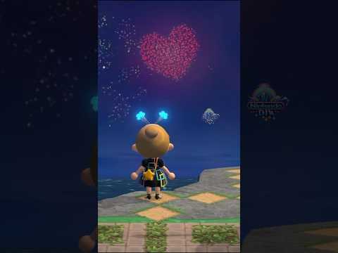 Some Cute Custom Fireworks-ACNH #acnh #acnhshorts #nintendodiva